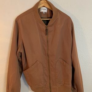 Goodfellow & Co. Men’s Khaki Cotton Bomber Jacket